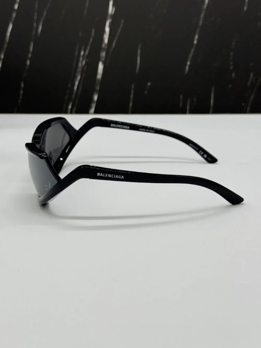 NEW BALENCIAGA BB0289S 001 BLACK GEOMETRIC UNISEX SUNGLASSES BALENCIAGA EYEWEAR